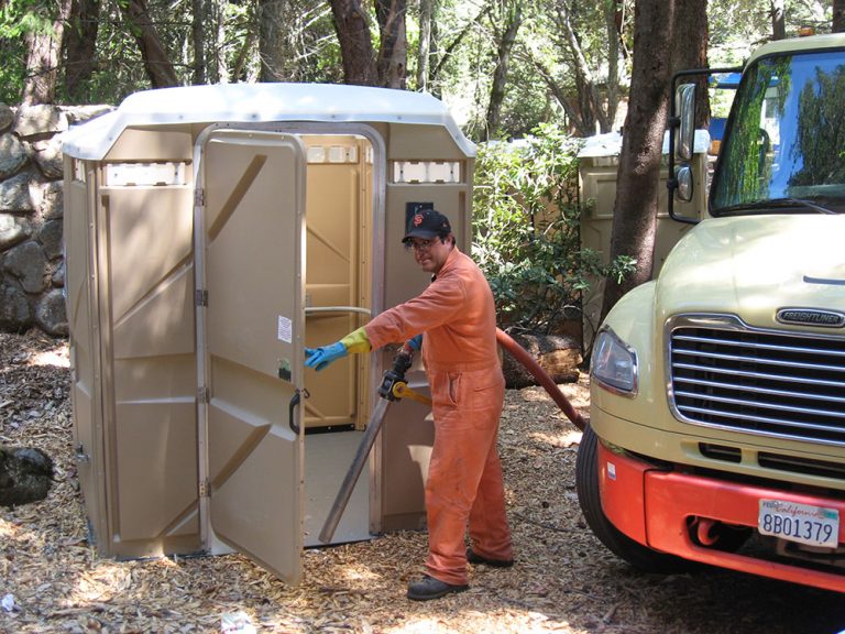 Mill Valley Refuse Service Clean Portable Toilet