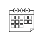 Recycling Pickup Calendar Icon